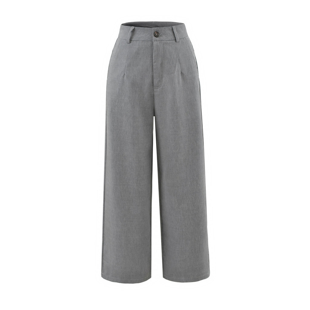 Womens High Waist Wide Leg Pants