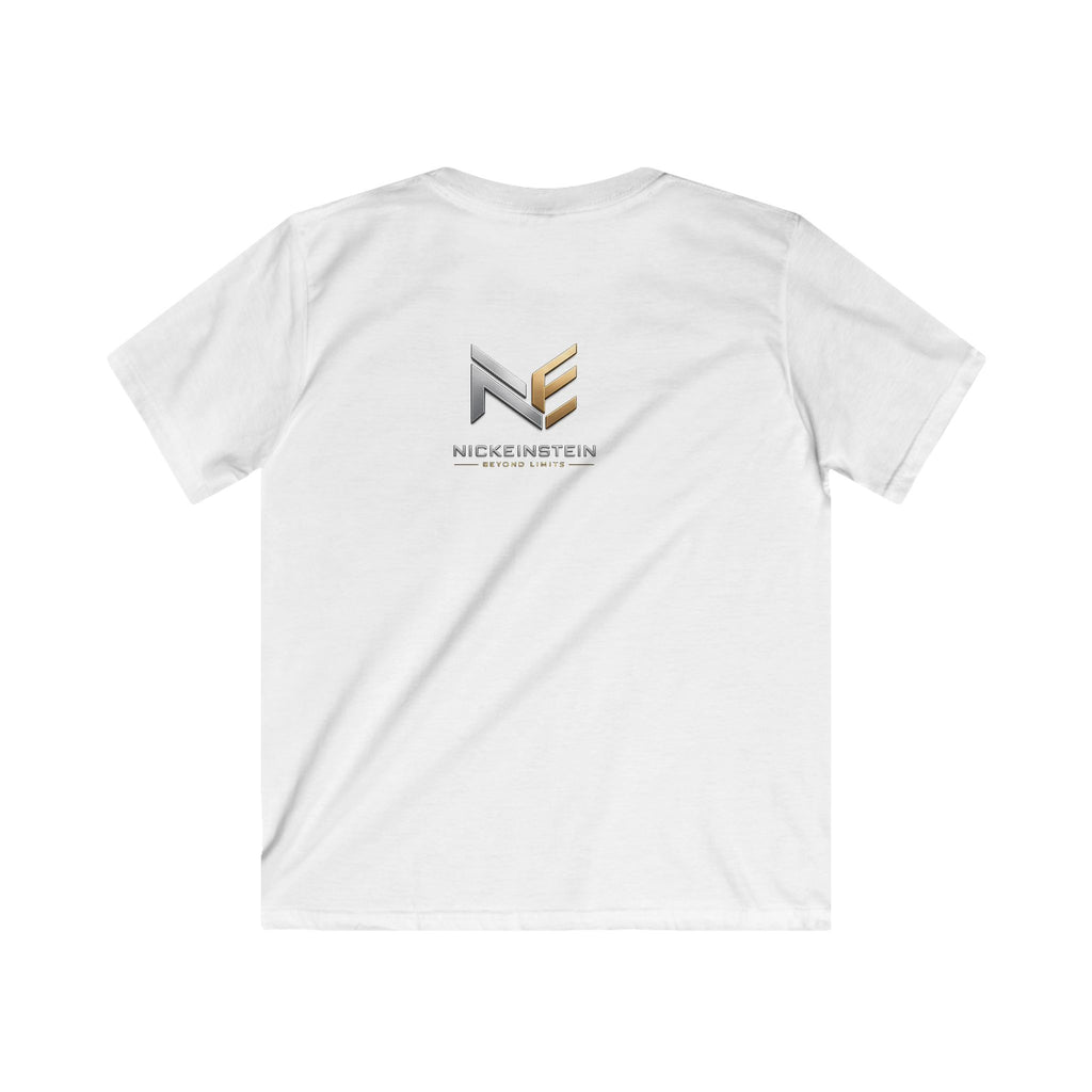 Kids Tee — NickelEinstein 'Beyond Limits' Logo Shirt