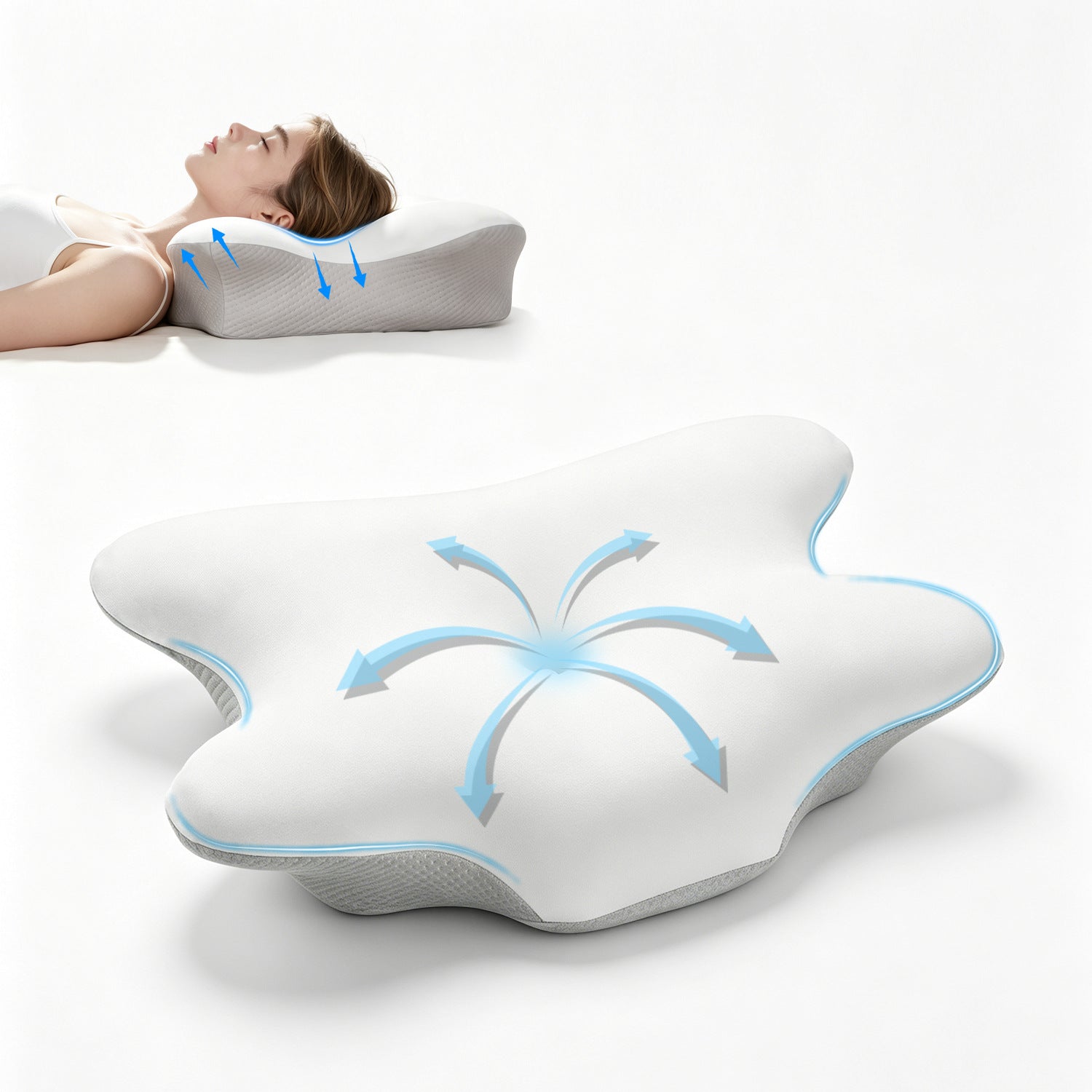 Memory foam pillow