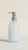 Frosted pump hand soap dispenser