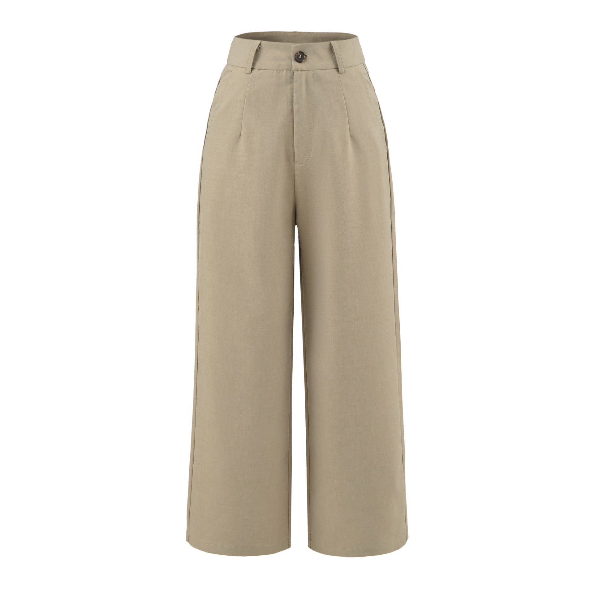 Womens High Waist Wide Leg Pants