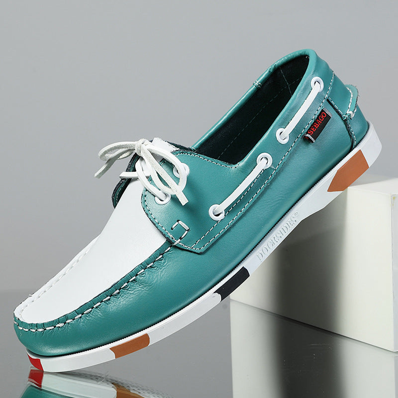 Mens Genuine Leather Casual Shoes