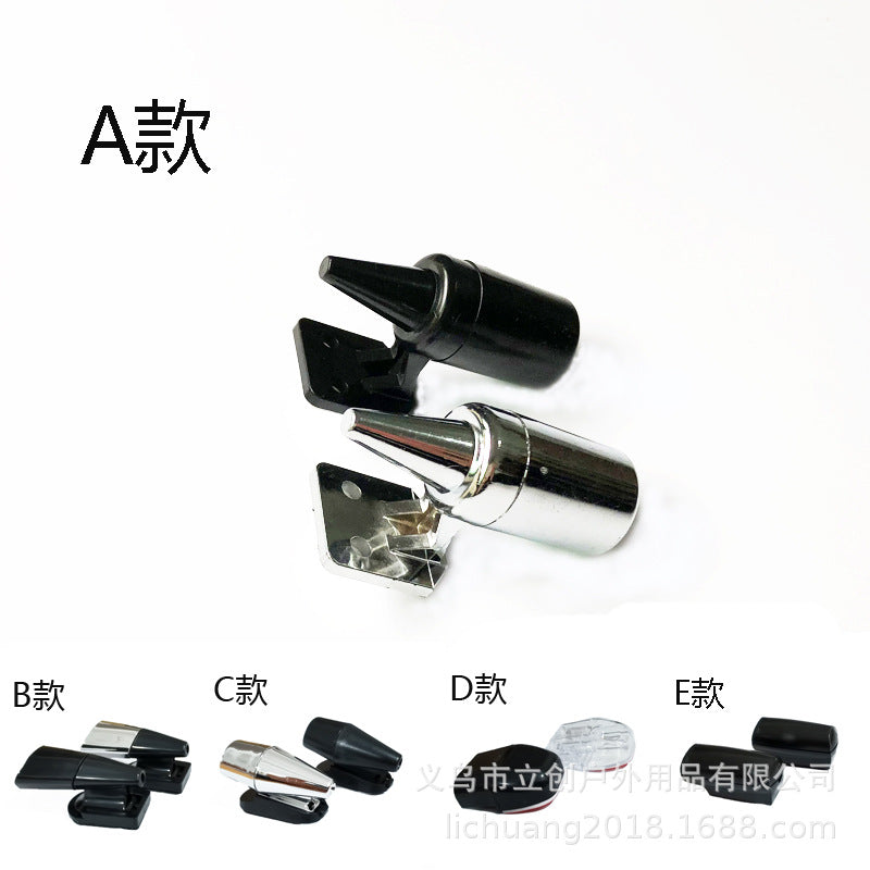 Spot two-color optional plastic animal repellent car wind whistle deer whistle alarm deer repellent