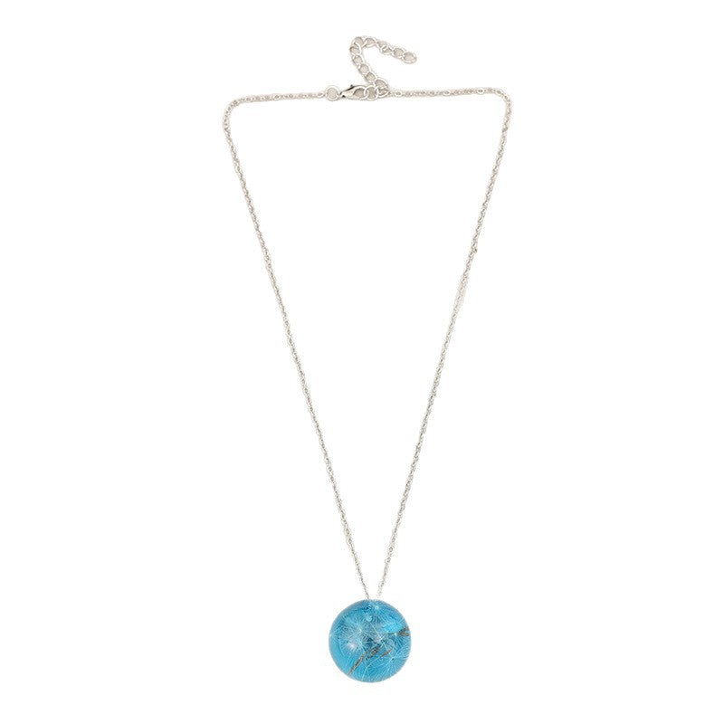 Resin Pendant Necklace