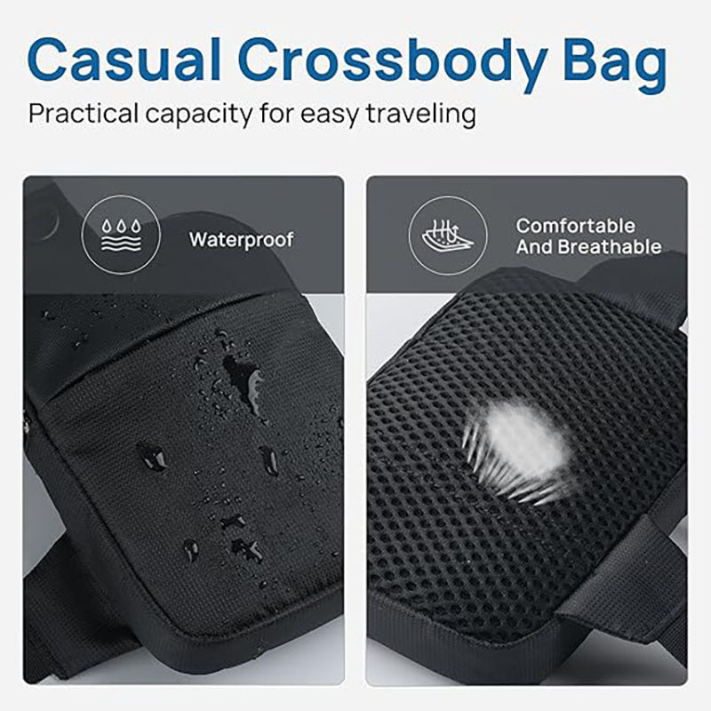 Mens Sports Chest Crossbody Bag