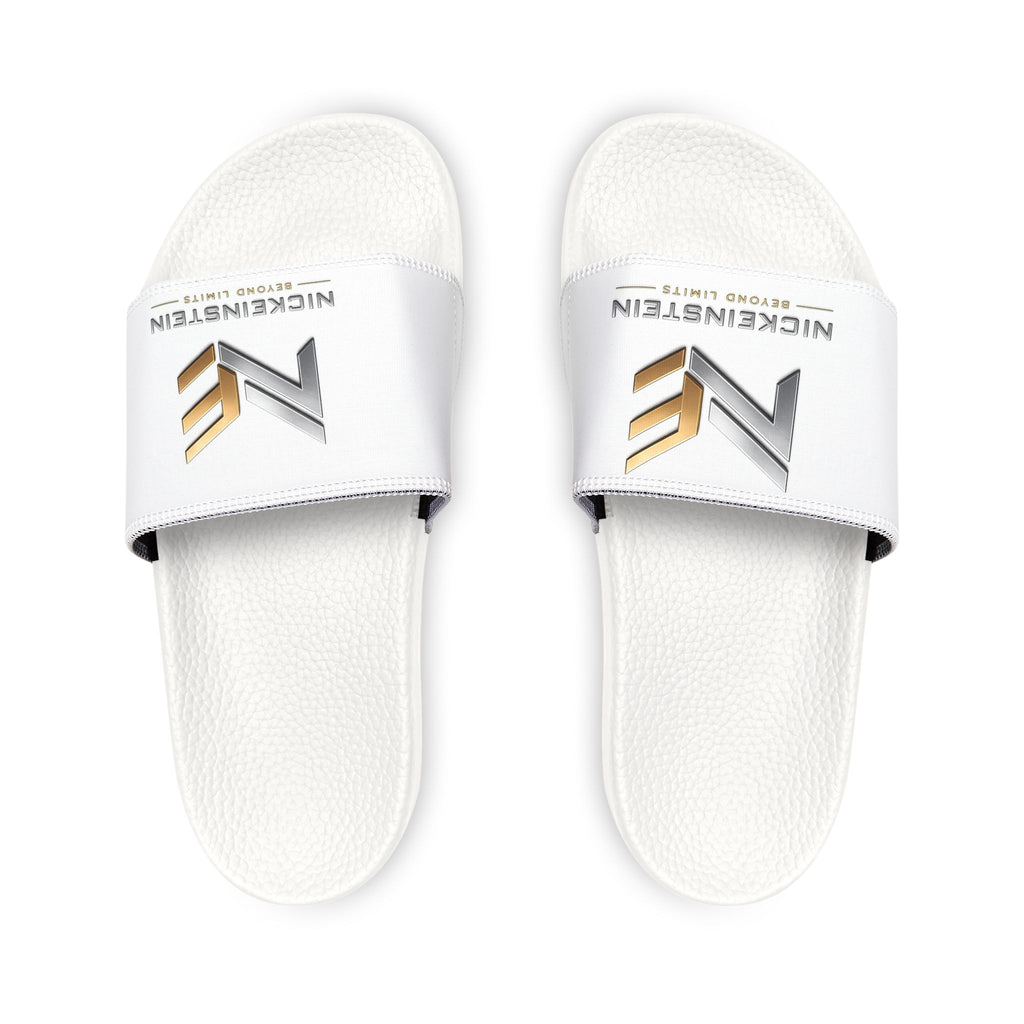 NICKEINSTEIN Premium Slides – White Edition 🤍✨