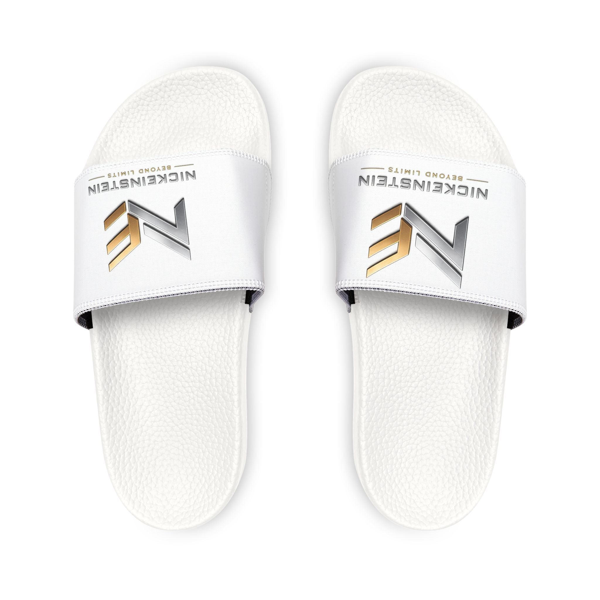 NICKEINSTEIN Premium Slides – White Edition 🤍✨