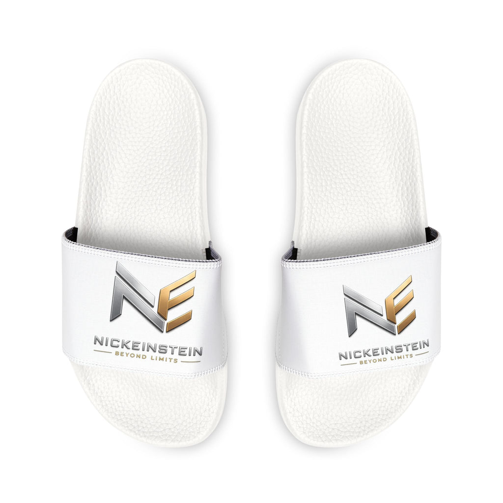 NICKEINSTEIN Premium Slides – White Edition 🤍✨