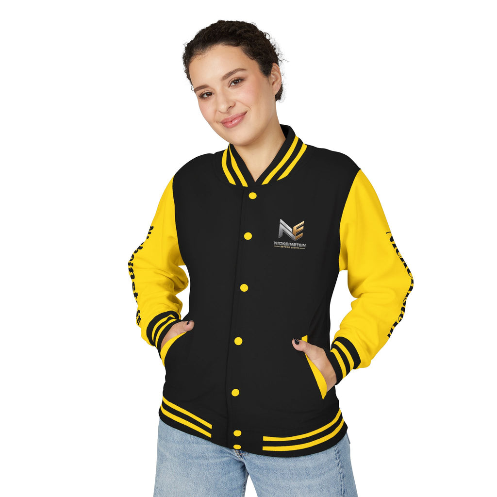 NICKEINSTEIN Premium Jacket – Black &amp; Yellow 🖤💛