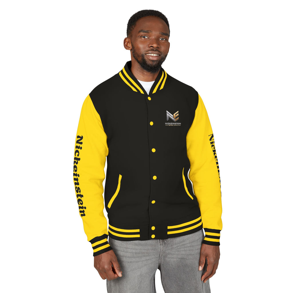 NICKEINSTEIN Premium Jacket – Black &amp; Yellow 🖤💛