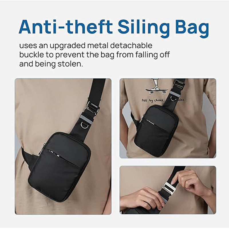 Mens Sports Chest Crossbody Bag
