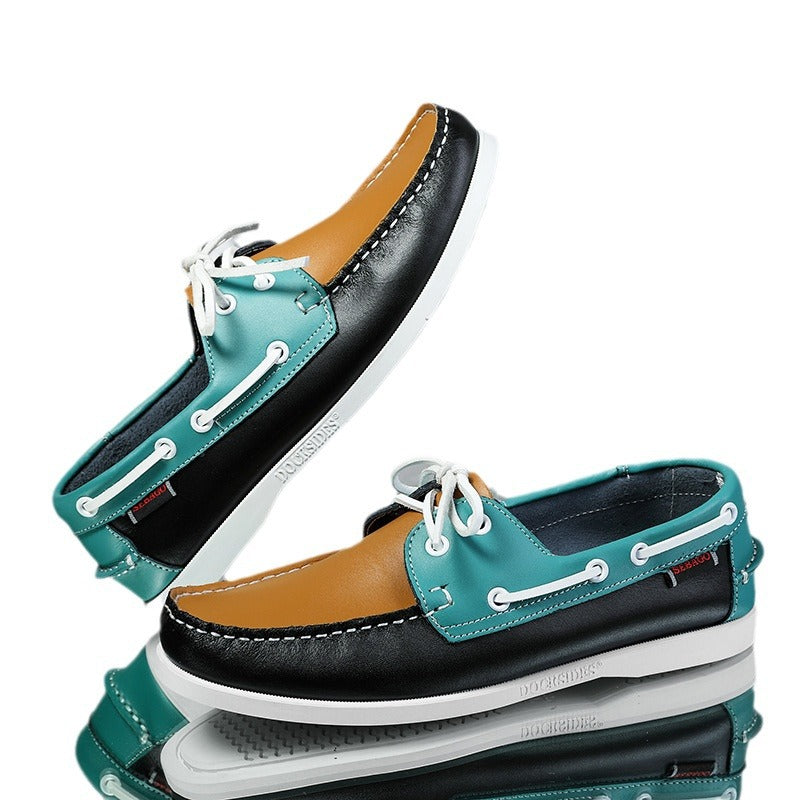 Mens Genuine Leather Casual Shoes