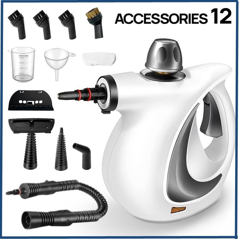 High Pressure Steam Cleaning Machine with 12 Accessories