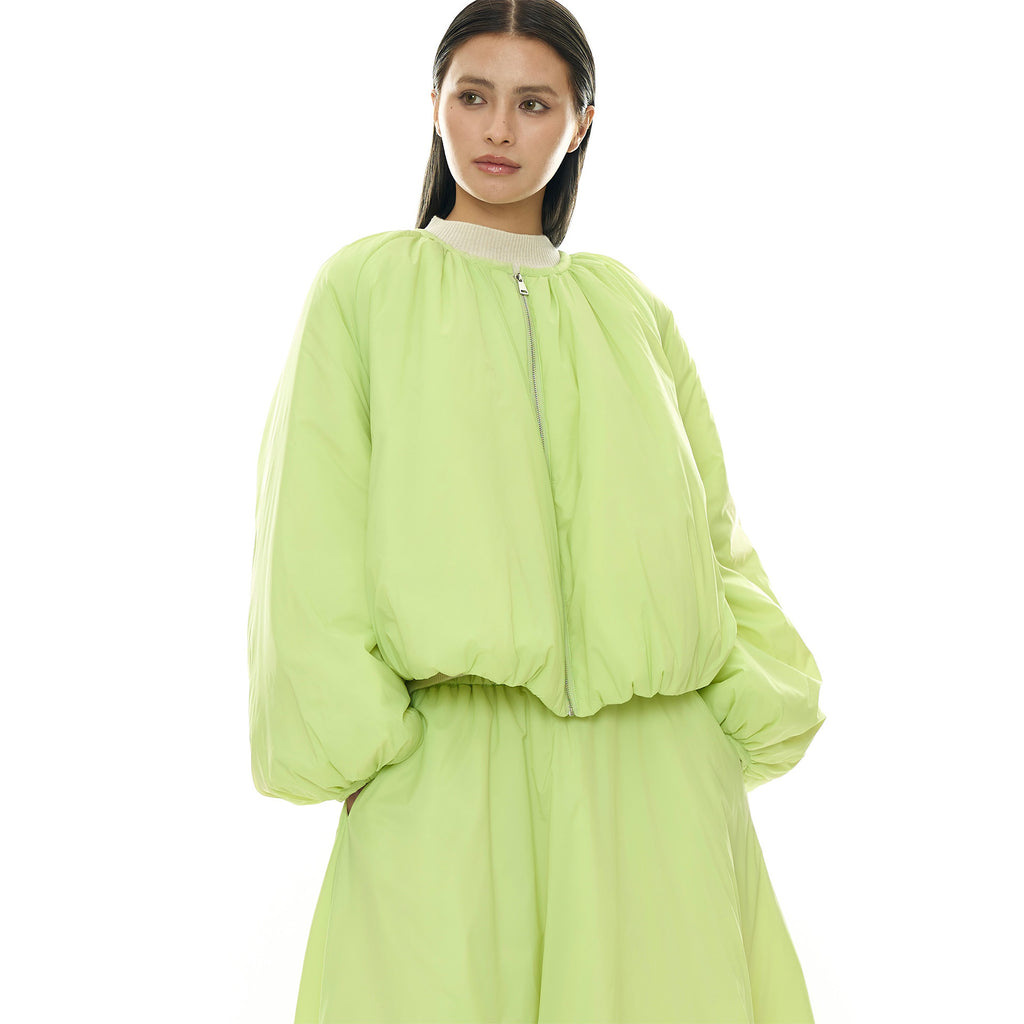 Winter Floral Cotton-padded Coat